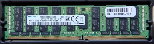 Samsung 64gb ddr4 ecc lrdimm - 64gb,