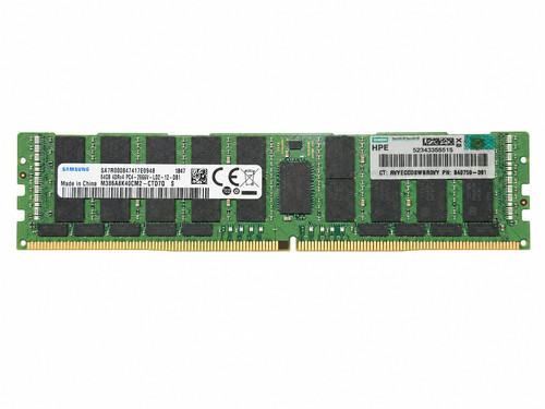 Hpe samsung 64gb - hpe, 4drx4