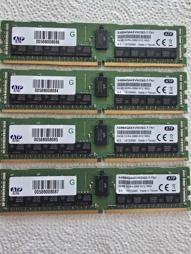 Atp 64gb ddr4 2666 - mhz, ecc