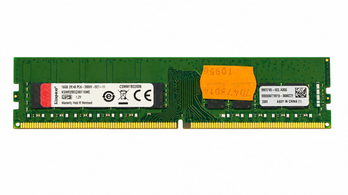 1x16gb kingston ddr4 - 1x16gb,