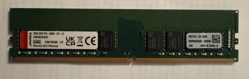 Ddr4 ecc udimm - udimm, 32gb