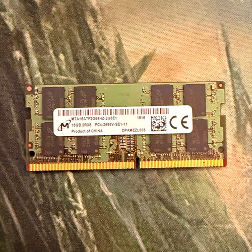 Micron 16gb ddr4 2666 dimm - 16gb, ddr4-2666