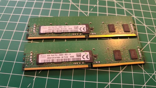 Hynix 8gb ddr4 - 2x,