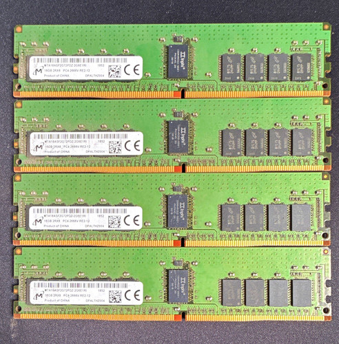 Micron 64gb ddr4 - micron, (4x16gb)