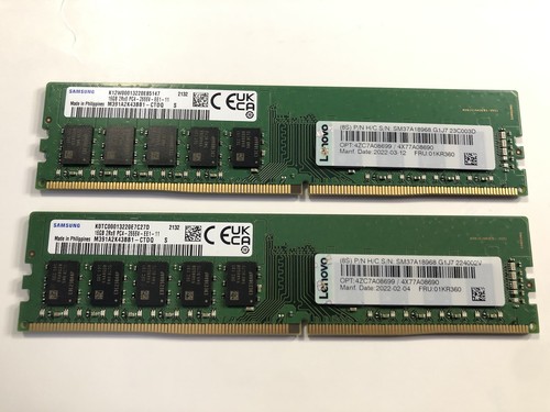 32gb samsung ddr4 - (2x16gb),